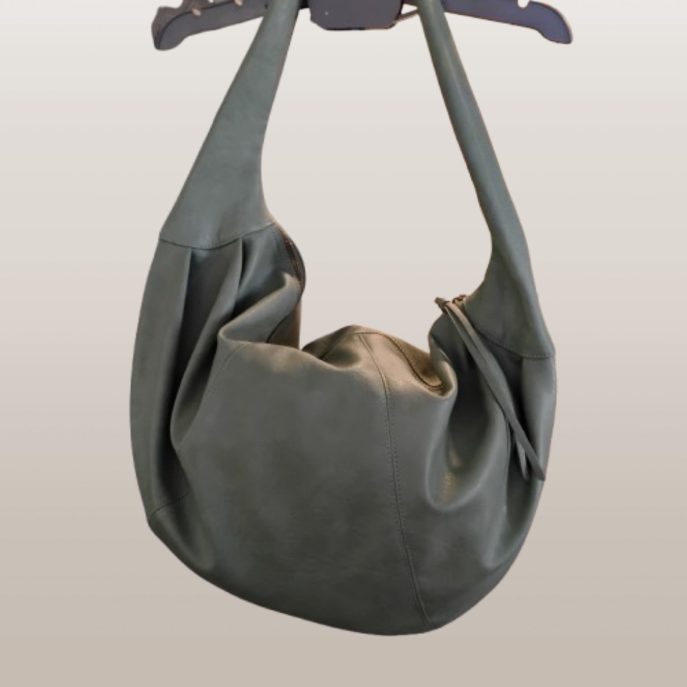 Free People Green Tote Bag